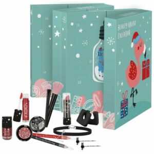 fesh All for you Beauty Frauen Adventskalender Rouge Lidschatten Puderpinsel usw