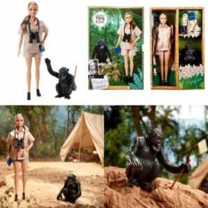 Barbie Signature Jane Goodall Puppe Inspiring Women Sammlerpuppe Collector Doll