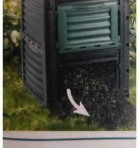 Komposter Gartenkomposter  Kompostbehälter Kompost 300 Liter Recycling