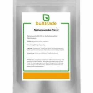 Natriumascorbat | Glutenfrei | Vegan | Vitamin C | E301 | Buxtrade vers. Größen