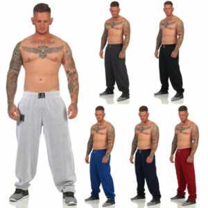 Bodybuildinghose Jogginghose Sporthose Pumperhose Freizeithose 6 Farben M-12XL