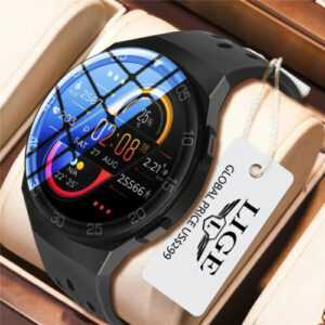 Luxus - Bluetooth Smartwatch Herren watch Fitness Herzfrequenz Pulsuhr Blutdruck
