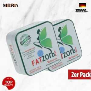 ✅️✴️2x Fatzorb PLUS - Pflanzliches Nahrungsergänzungsmittel fürs Abnehmen ✨️