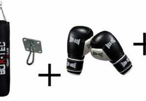 MMA Boxen Kickboxen Professionelle Kampfsport Ausrüstung mit Boxsack, Kick Pad