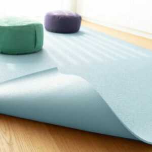 Kinder Yogamatte 120x180cm Blau Bodenmatte Fitnessmatte Gymnastikmatte Turnmatte