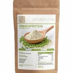 Erbsenprotein / Erbsenpulver mit 85g hochwertigem veganem Eiweiß / Protein HALAL