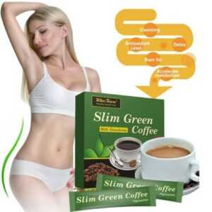18 Stück grüner Kaffee, grüner Slim-Kaffee mit Ganoderma, zur Gewichtsreduktion