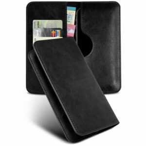 Handyhülle für HTC U11 Flip Case Cover mit Fach 360 Grad Schutz Etui Klapp Hülle