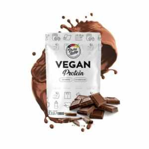 Vegan Protein Pulver 1KG Eiweiß Shake Schokolade Made in Germany