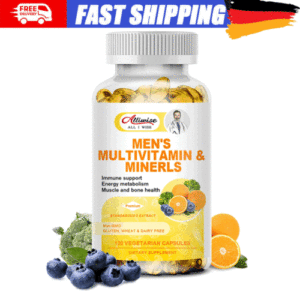Multivitamin& Mineralstoffkapseln für Männer Höchste Potenz Energie-Stoffwechsel
