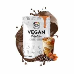 Vegan Protein Pulver 1KG Eiweiß Shake Kaffee Karamell Made in Germany