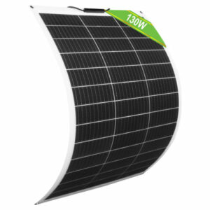 130W Flexibel Solarmodul Solarpanel Monokristallin Wohnmobil Balkonkraftwerk