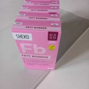 SHEKO Fett Burner- 180 Kapseln, kraftvolle Formel für Maximale Fettverbrennung!!