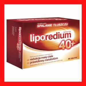 LIPOREDIUM 40+ Fettstoffwechsel Abnehmen FATBURNER 60/120/180 tableten