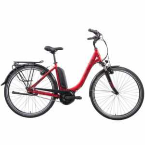 Hercules e-Bike Elektrofahrrad LYON R7 28" 500 C rot metallic 50cm