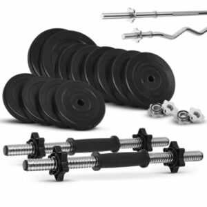 Hantelset 60kg Hantel Set Kurzhanteln Langhantel sz Krafttraining Artsport®