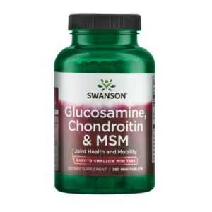 Swanson Glukosamin, Chondroitinsulfat & Msm 360 Mini-Tablets, Gelenke & Knorpel