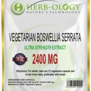 Boswellia Serrata Kapseln, hochdosiertes Extrakt, Serrata Tabletten, 2400 mg
