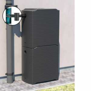 FUSION Wandtank 125 l | 250 l | 500 l Regentonne modular opt. mit Zubehör