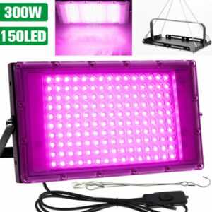 Grow 150 LED Pflanzenlampe Vollspektrum 300W Dimmbar 100% Wachstumslampen IP66