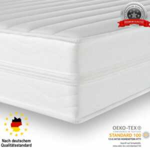 7 Zonen Premium Kaltschaum Komfort Plus Matratze 90x200 140x200 180x200 H2 H3