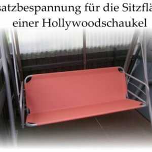 Ersatzbespannung Hollywoodschaukel für Sitz- und Rückenteil, nach Maß / Vorlage