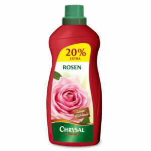 Chrysal Flüssigdünger für Rosen 1200 ml Dünger Pflanzennahrung Rosenbeet Garten