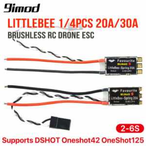 9IMOD FVT LittleBee 20A/30A ESC BLHeli_S OPTO 2-6S Bürstenlos für RC FPV Drohne