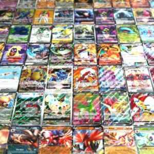 100 Pokemon Karten Sammlung / V,EX  GARANTIERT Deutsch Geschenkidee ⭐⭐⭐⭐⭐Beliebt