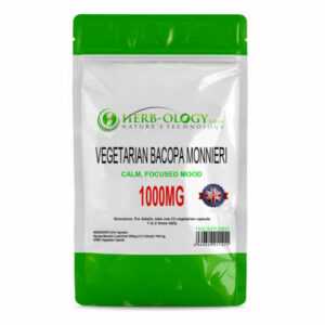 Bacopa Monnieri Extrakt, Brahmi Kapseln, pflanzliches Nahrungsergänzungsmittel