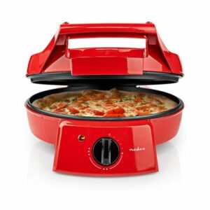 Pizzaofen und Grill 30 cm | Einstellbare Temperaturregelung | 1800 W