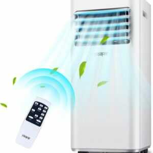 Klimaanlage Mobiles Klimagerät 3 in 1 7000BTU/h,2000W Fernbedienung Luftkühler