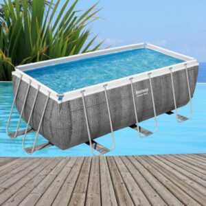 Poolfolie Bestway 412x201x122cm Pool Power Steel mit Rahmen Ersatz Swimming