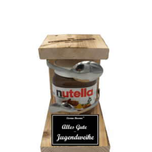 Eiserne Reserve ® Löffel - Nutella Geschenk zur Jugendweihe - Geschenkidee