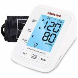 Sinocare Blutdruckmessgerät LCD Bunt Anzeige NEU