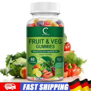 GPGP Fruits & Minerals & Veggies Gummies - Vollwertiges Nahrungsergänzungsmittel