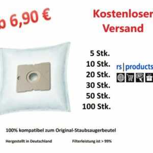 Staubsaugerbeutel komp. zu ROSSMANN R 070: EIO Varia New Generation, Wave 2200W