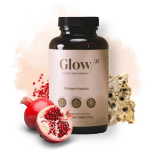 Glow25® Collagen Kapseln hochdosiert [180] - mit Hyaluronsäure und Vitamin C