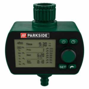 Parkside Bewässerungscomputer 6 Bewässungszeitpläne mit Batterien