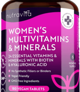 Multivitamine & Mineralien Für Frauen - 24 Essentielle Aktive Vitamine & Mineral