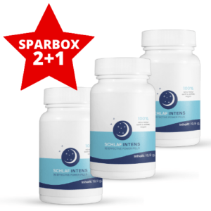 90X 2+1 SPARBOX SCHLAFMITTEL KAPS -PFLANZLICH - VEGAN - STARK - MADE IN GERMANY