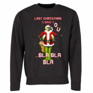 NEU Last Christmas Grinch Weihnachten Pullover Hoodie Damen & Herren Unisex