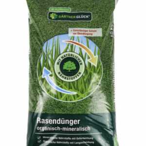 Rasendünger organisch-mineralisch Raiffeisen Gärtnerglück
