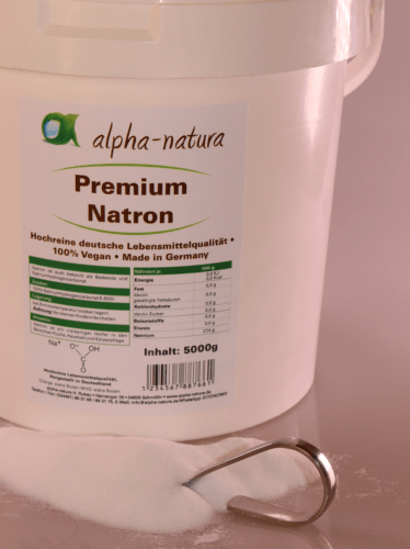 6Kg 100% reines Natron Natriumhydrogencarbonat in Lebensmittelqualität E 500 ii