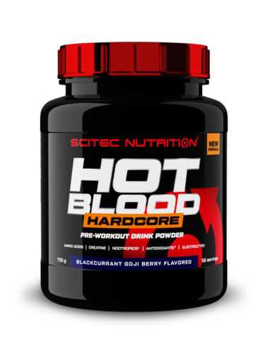 Scitec Hot Blood Hardcore - 700 g - Pre-Workout Booster BCAA Aminosäuren Creatin