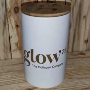 Dose  1000ml  für  Glow25® Collagen Pulver / Kapseln   Schutz vor Feuchtigkeit