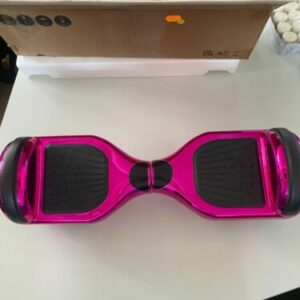 Hoverboard Schwarz 6,5 Zoll Elektro Scooter Bluetooth LED Licht
