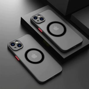 Magsafe Hülle für iPhone 15 14 13 12 /Pro Max Mini Plus Handy Schutz Case Bumper