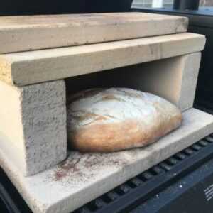 Backofen Gasgrill, Holzkohlengrill, Backofenschamotte  Brot, Pizza, Flammkuchen