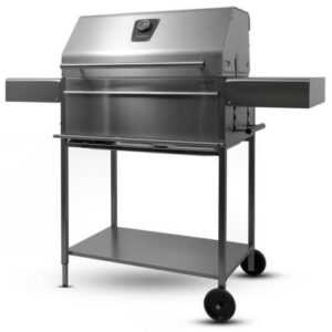 Holzkohlegrill Edelstahl Premio XL III Barbecue + Grilldeckel | Made in Germany